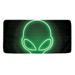 Green Light Alien Print Towel