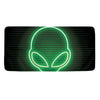 Green Light Alien Print Towel