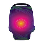 Green Light EDM Geometric Print Baby Seat Cover