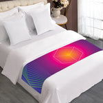 Green Light EDM Geometric Print Bed Runner