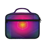 Green Light EDM Geometric Print Briefcase Bible Bag