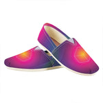 Green Light EDM Geometric Print Casual Shoes