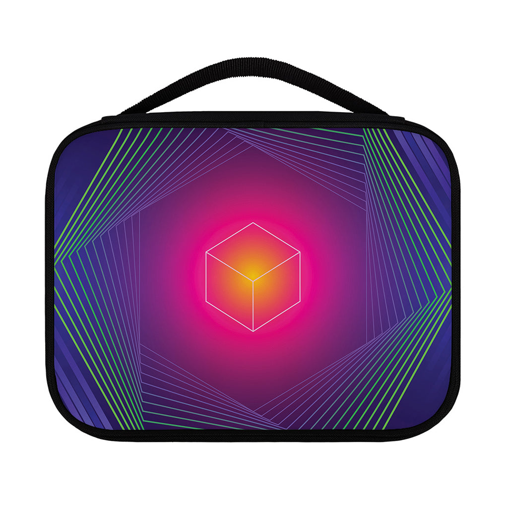 Green Light EDM Geometric Print Classic Bible Case