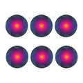 Green Light EDM Geometric Print Coaster Set