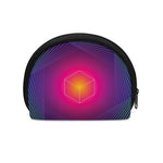 Green Light EDM Geometric Print Coin Purse