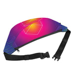 Green Light EDM Geometric Print Fanny Pack