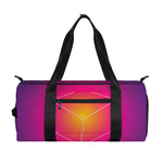 Green Light EDM Geometric Print Gym Bag