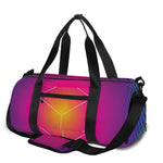 Green Light EDM Geometric Print Gym Bag