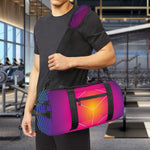 Green Light EDM Geometric Print Gym Bag