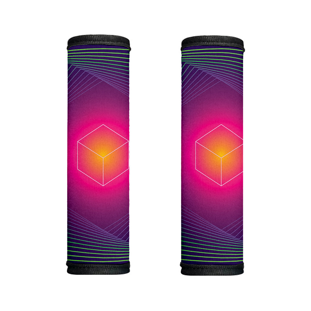 Green Light EDM Geometric Print Handle Covers