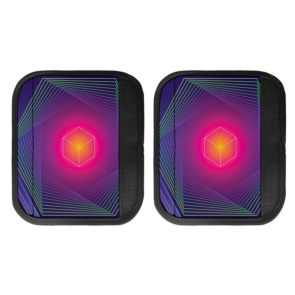 Green Light EDM Geometric Print Handle Covers