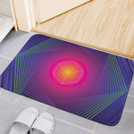 Green Light EDM Geometric Print Indoor Door Mat