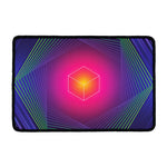 Green Light EDM Geometric Print Kitchen Mat