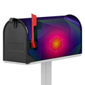 Green Light EDM Geometric Print Mailbox Cover