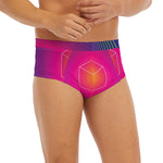 Green Light EDM Geometric Print Men's Briefs
