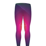 Green Light EDM Geometric Print Men's leggings