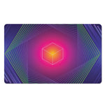 Green Light EDM Geometric Print Polyester Doormat