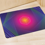 Green Light EDM Geometric Print Polyester Doormat