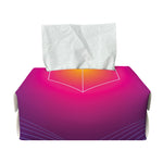 Green Light EDM Geometric Print Rectangle Tissue Box Cover