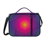 Green Light EDM Geometric Print Shoulder Strap Bible Bag