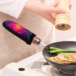 Green Light EDM Geometric Print Skillet Handle Cover