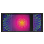 Green Light EDM Geometric Print Trifold Wallet