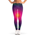 Green Light EDM Geometric Print Women's Leggings