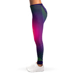 Green Light EDM Geometric Print Women's Leggings