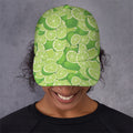 Green Lime Pattern Print Baseball Cap