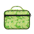 Green Lime Pattern Print Briefcase Bible Bag