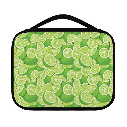 Green Lime Pattern Print Classic Bible Case