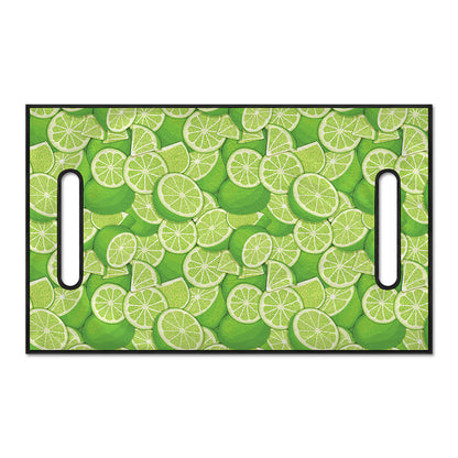 Green Lime Pattern Print Golf Cart Seat Cover