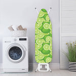 Green Lime Pattern Print Ironing Board Cover
