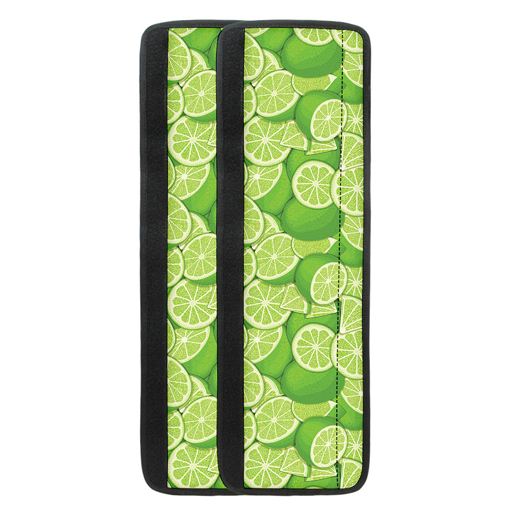 Green Lime Pattern Print Refrigerator Handle Covers