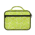 Green Lime Slices Pattern Print Briefcase Bible Bag