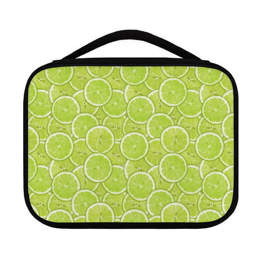 Green Lime Slices Pattern Print Classic Bible Case