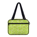 Green Lime Slices Pattern Print Double Strap Bible Bag