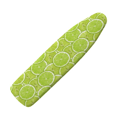 Green Lime Slices Pattern Print Ironing Board Cover