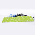 Green Lime Slices Pattern Print Sports Towel