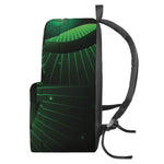 Green Masonic Eye Print Backpack