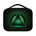 Green Masonic Eye Print Classic Bible Case