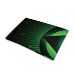 Green Masonic Eye Print Pet Cooling Mat Cover