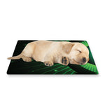 Green Masonic Eye Print Pet Cooling Mat Cover