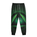 Green Masonic Eye Print Sweatpants