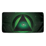 Green Masonic Eye Print Towel