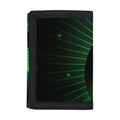 Green Masonic Eye Print Trifold Wallet
