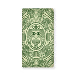 Green Maya Calendar Print Baby Crib Sheet