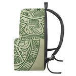 Green Maya Calendar Print Backpack