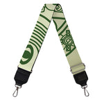Green Maya Calendar Print Bag Strap