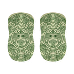 Green Maya Calendar Print Bar Stool Covers